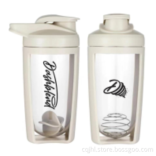 A parete singolo BPA portatile BPA Logo personalizzato Gym shaker bottiglia tritan shaker